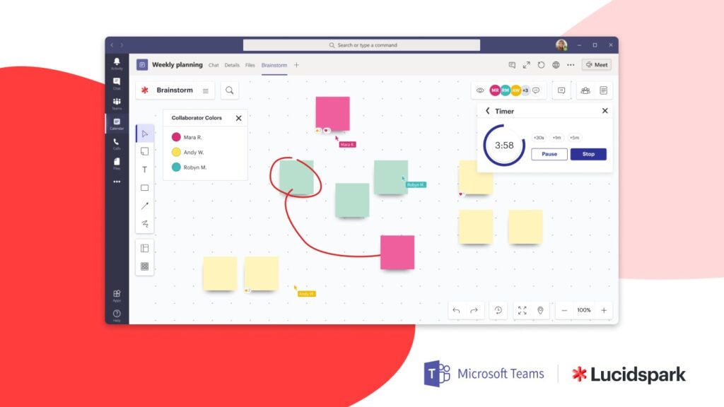LucidSpark - Virtual Whiteboarding & Brainstorming